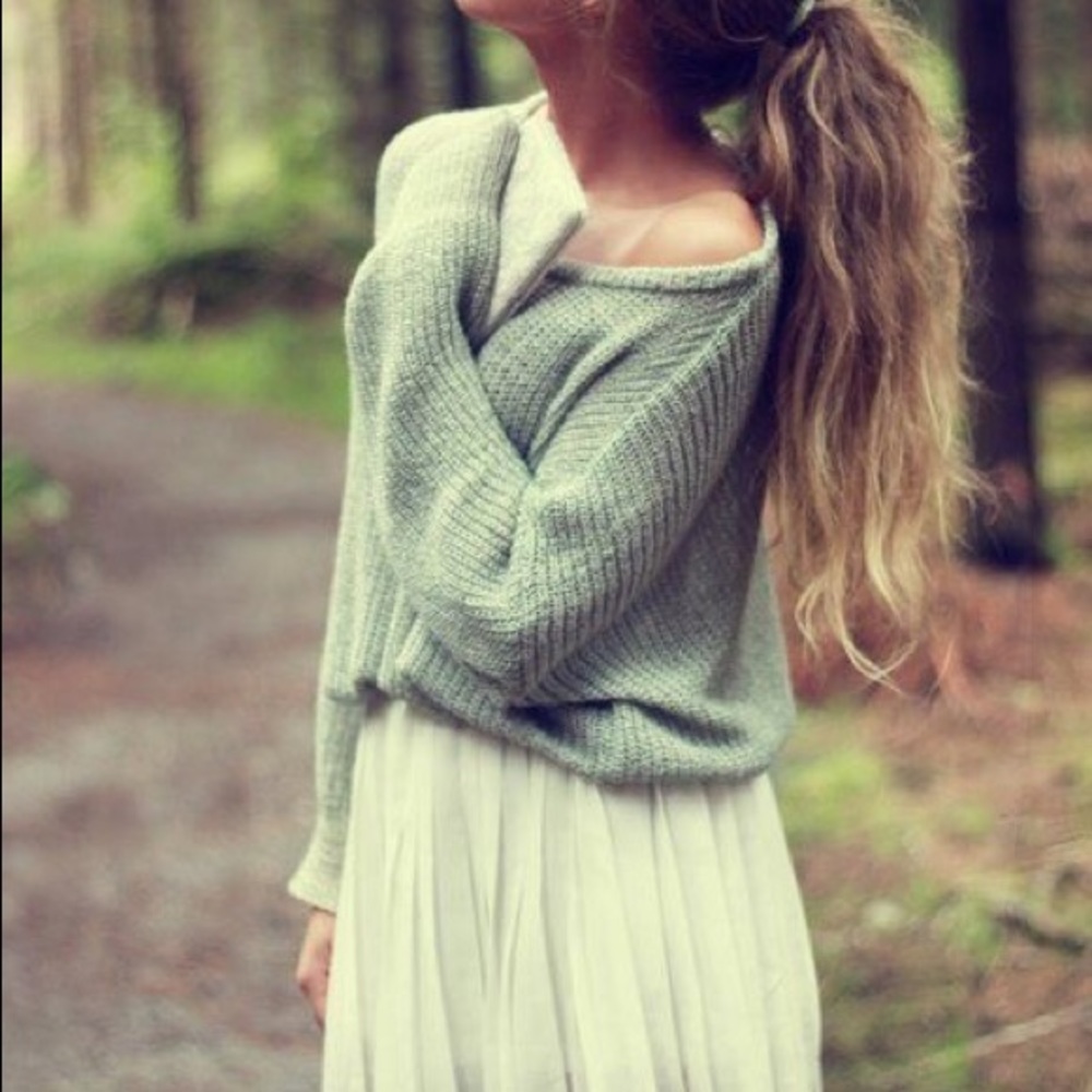 Crop top sweater